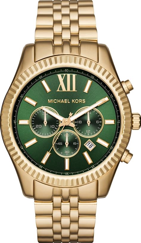 michael kors runway chronograph gold|michael kors turquoise face watch.